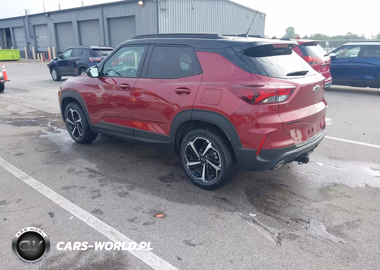 2022 Chevrolet Trailblazer Fwd Rs VIN:KL79MTSLXNB083627 - 3