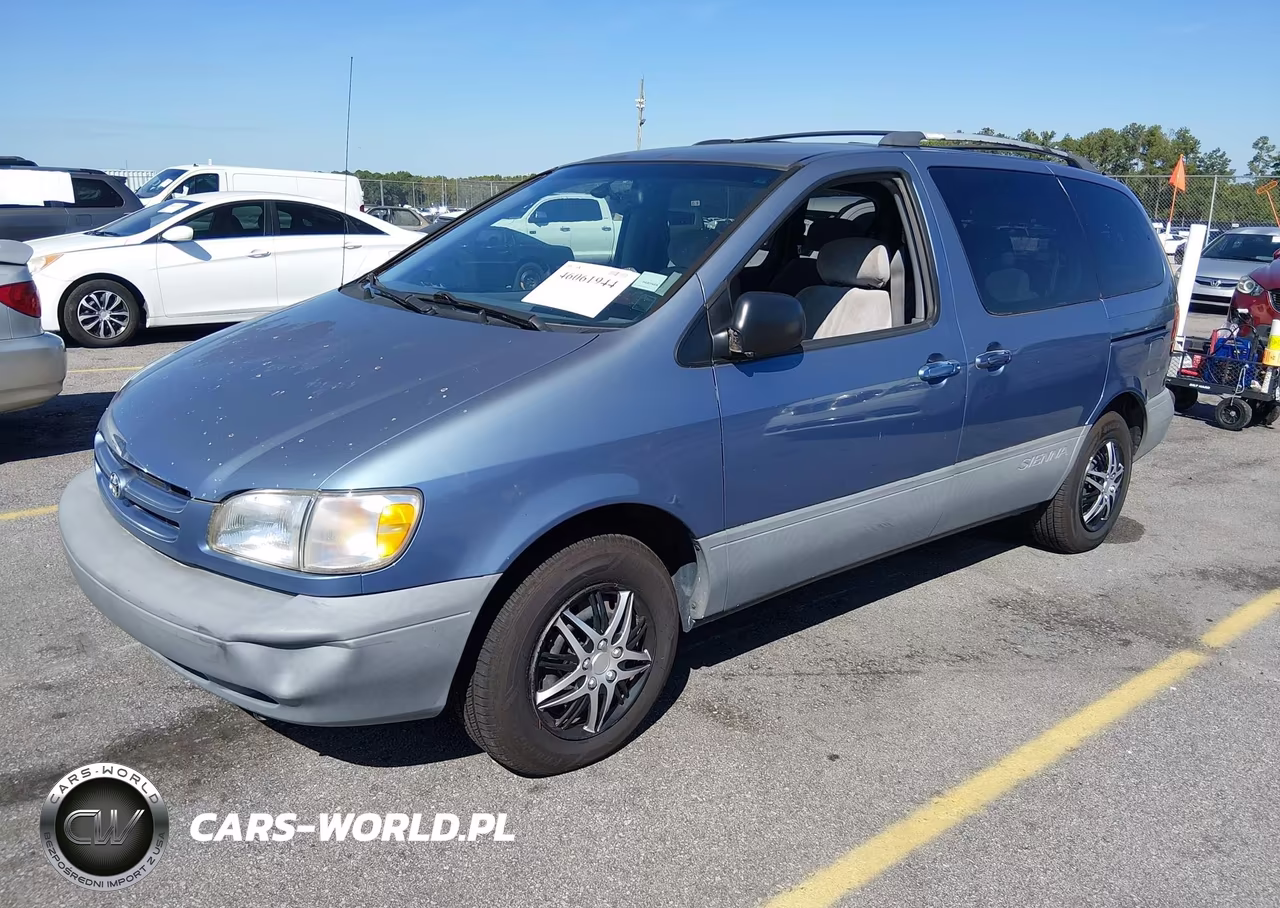 2000 Toyota Sienna Le VIN:4T3ZF13C3YU239759 - 2
