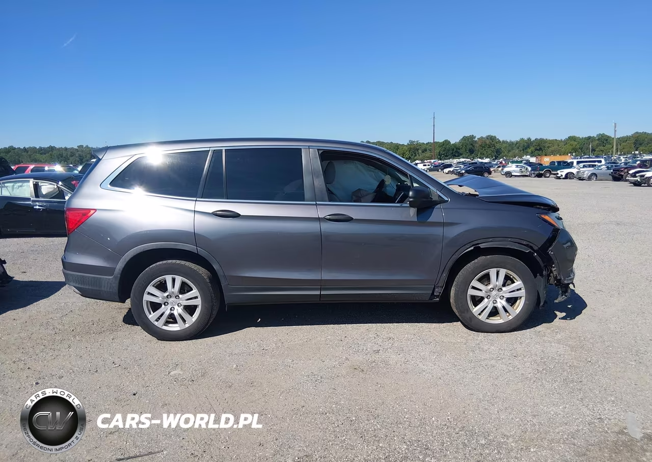 2017 Honda Pilot Lx VIN:5FNYF6H15HB103932 - 14