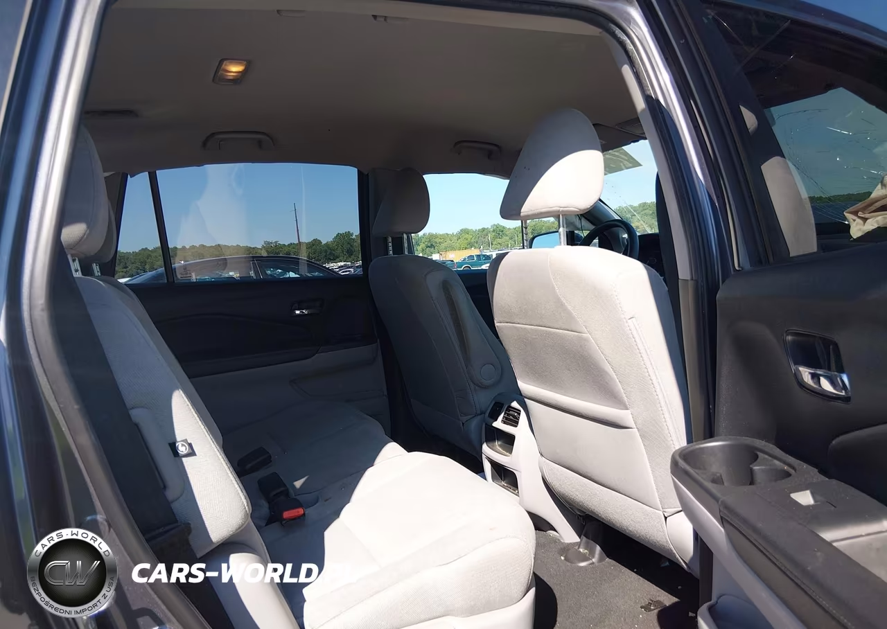 2017 Honda Pilot Lx VIN:5FNYF6H15HB103932 - 8