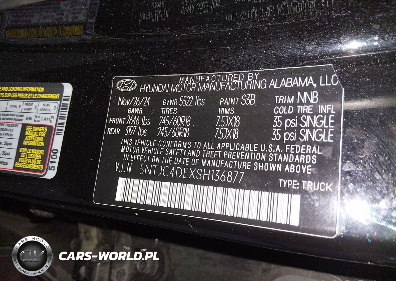 2025 Hyundai Santa Cruz Sel Activity VIN:5NTJC4DEXSH136877 - 9
