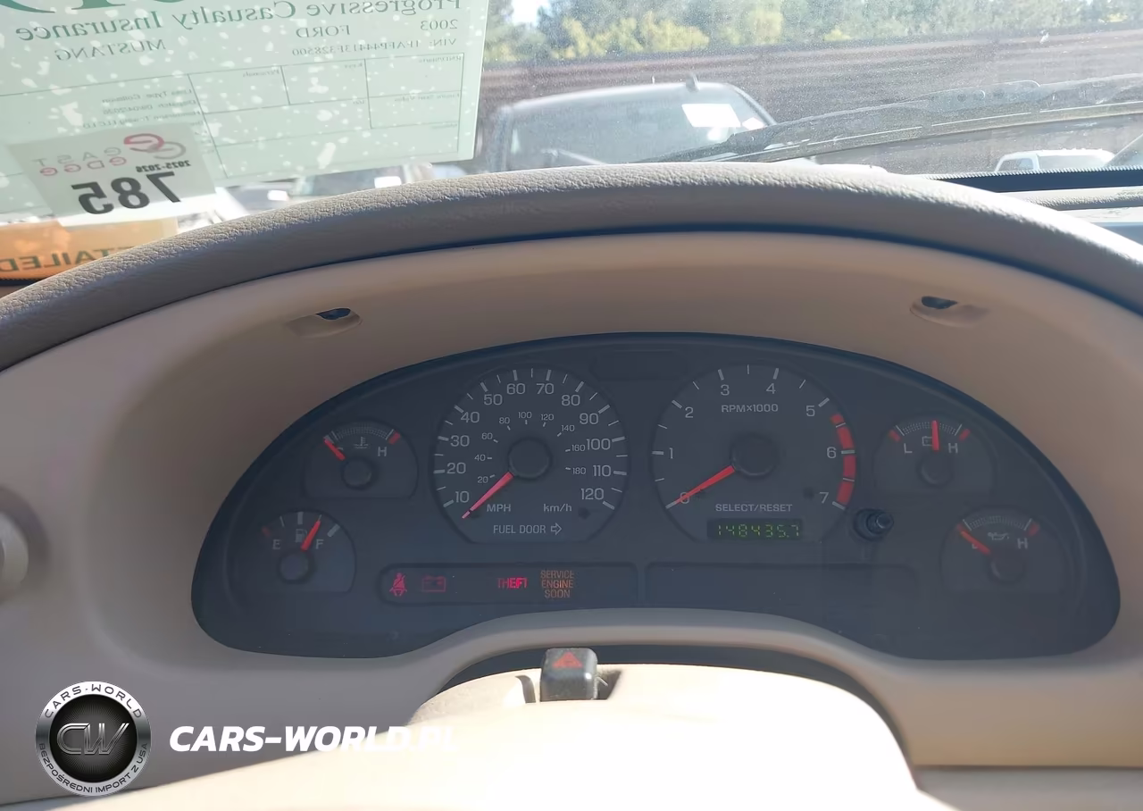 2003 Ford Mustang VIN:1FAFP44413F328500 - 7