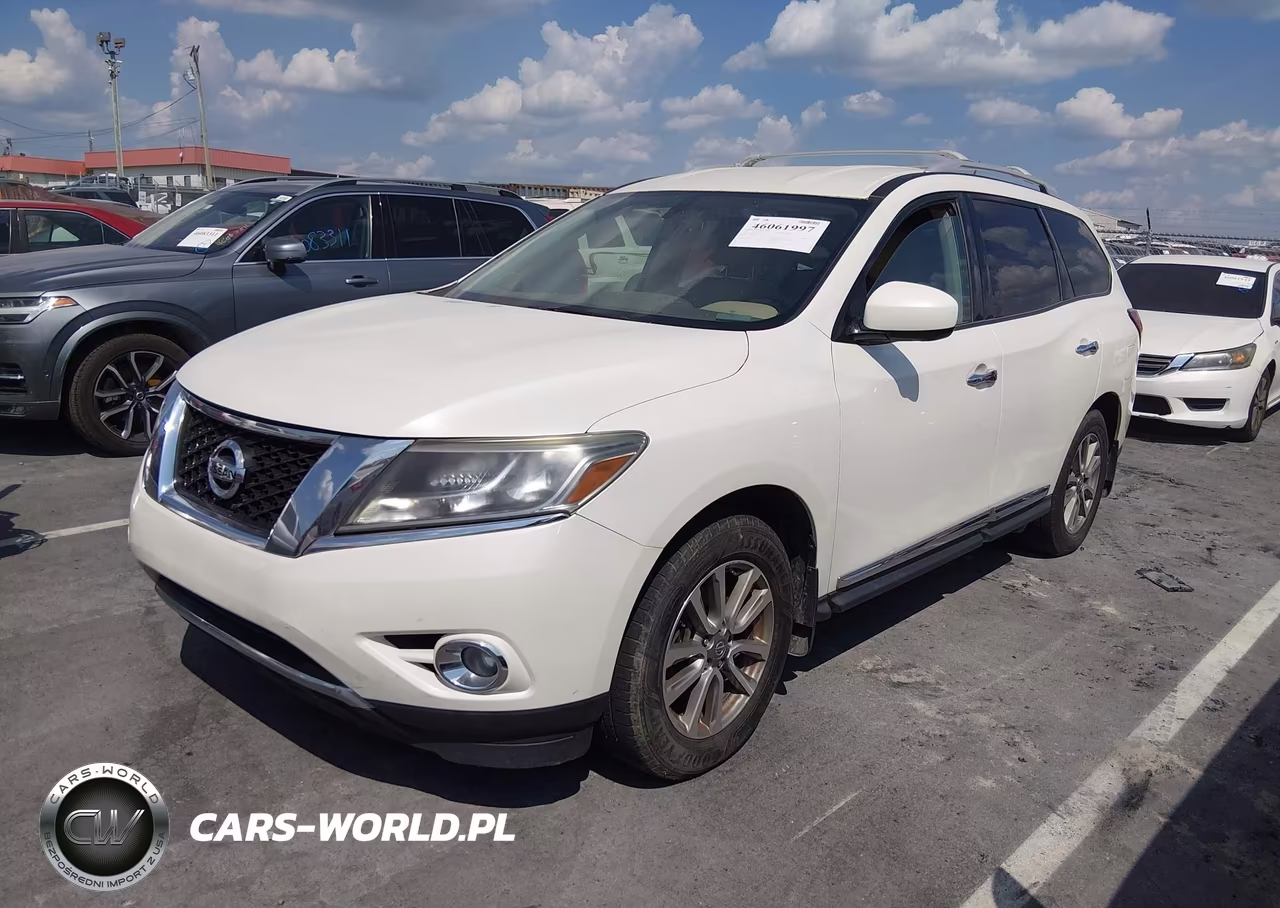 2015 Nissan Pathfinder Sl VIN:5N1AR2MM2FC700429 - 2