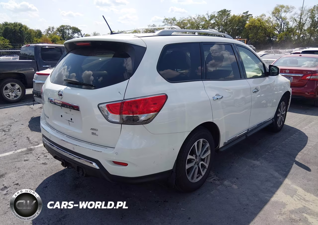 2015 Nissan Pathfinder Sl VIN:5N1AR2MM2FC700429 - 4
