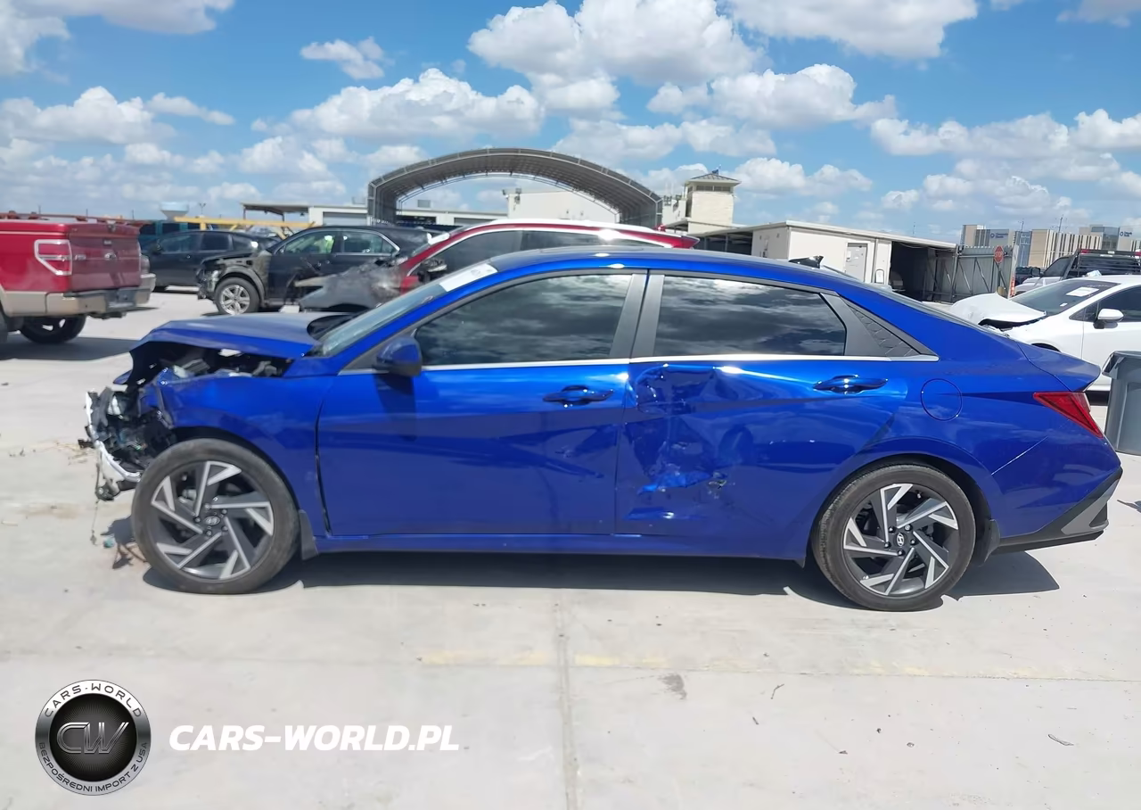 2024 Hyundai Elantra Sel VIN:KMHLS4DG8RU789294 - 14