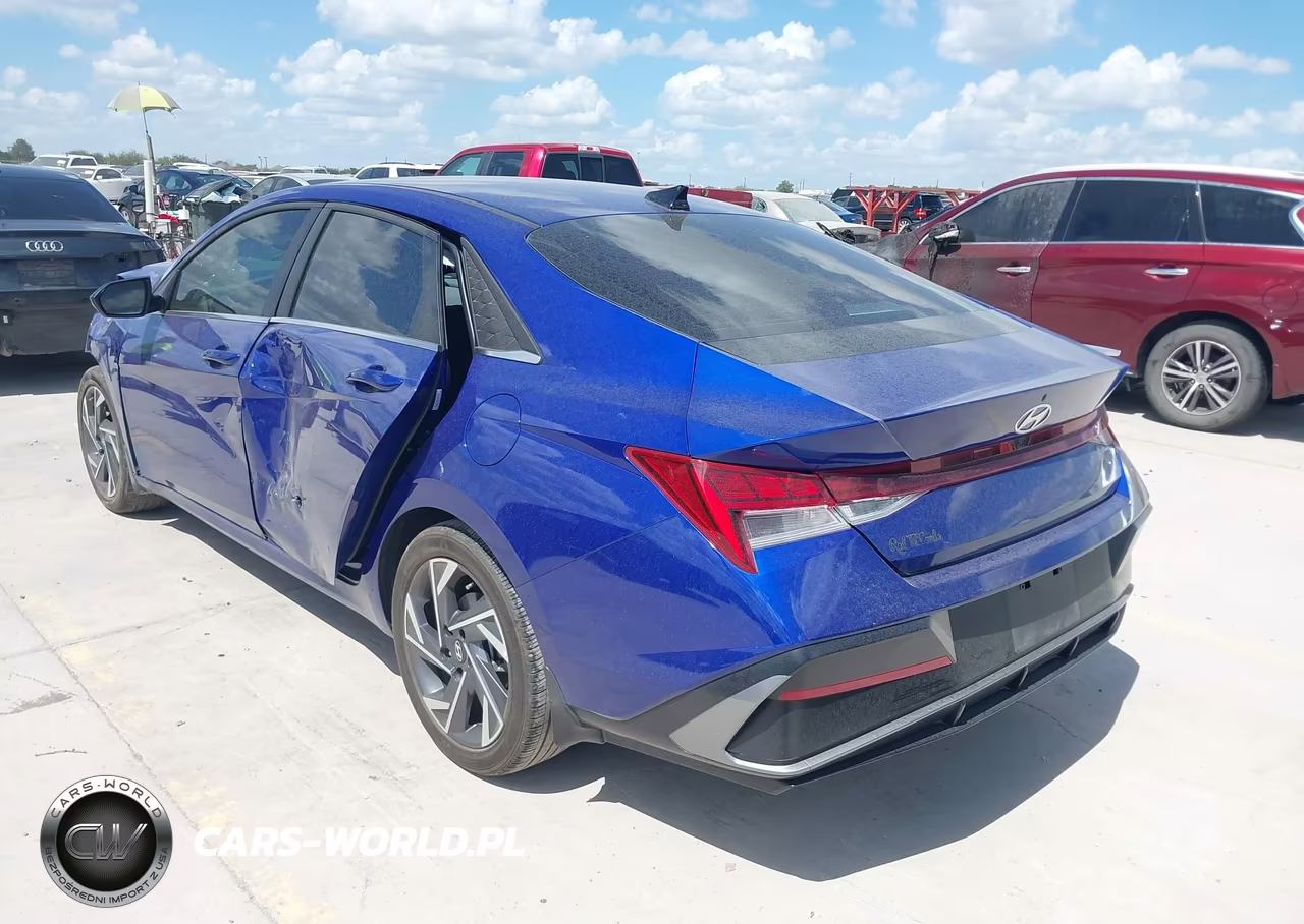 2024 Hyundai Elantra Sel VIN:KMHLS4DG8RU789294 - 3