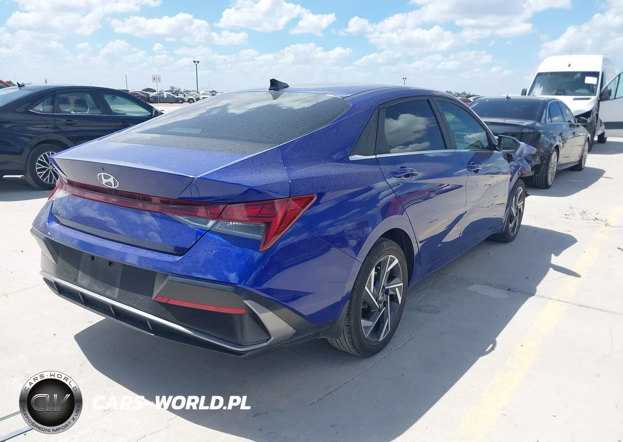 2024 Hyundai Elantra Sel VIN:KMHLS4DG8RU789294 - 4