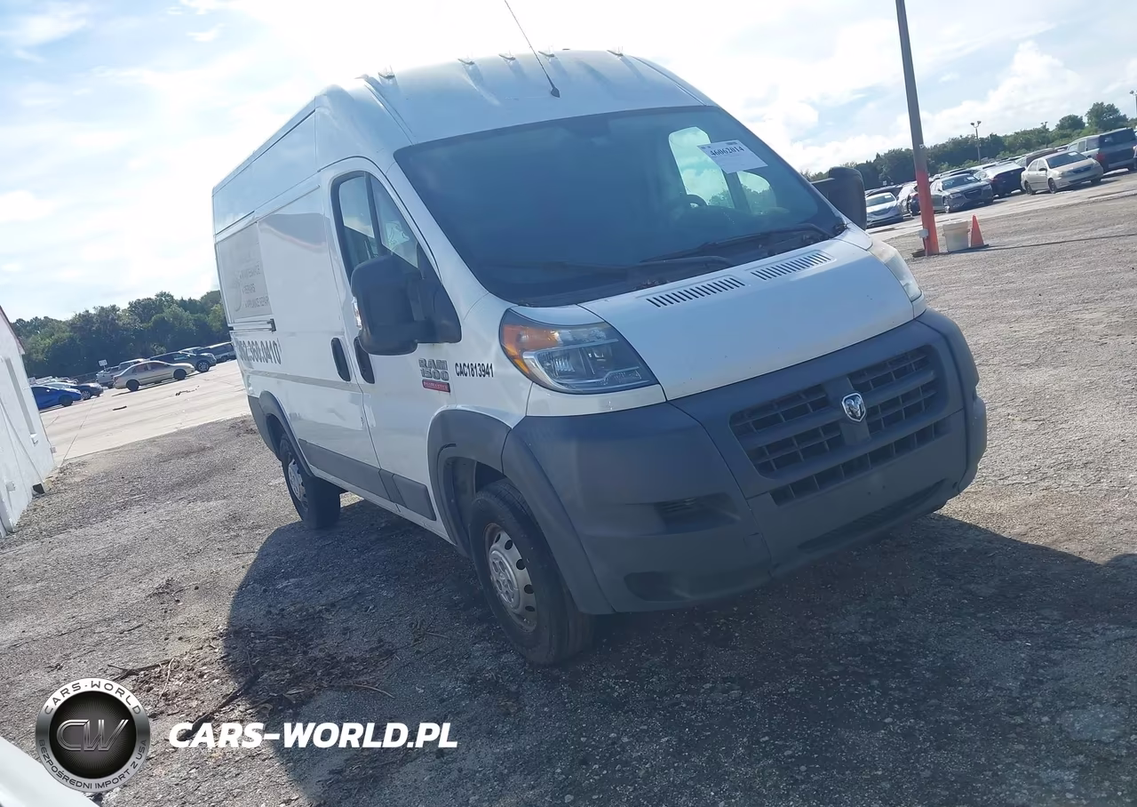2017 Ram Promaster 1500 High Roof 136 Wb – zdjęcie 1 z 16
