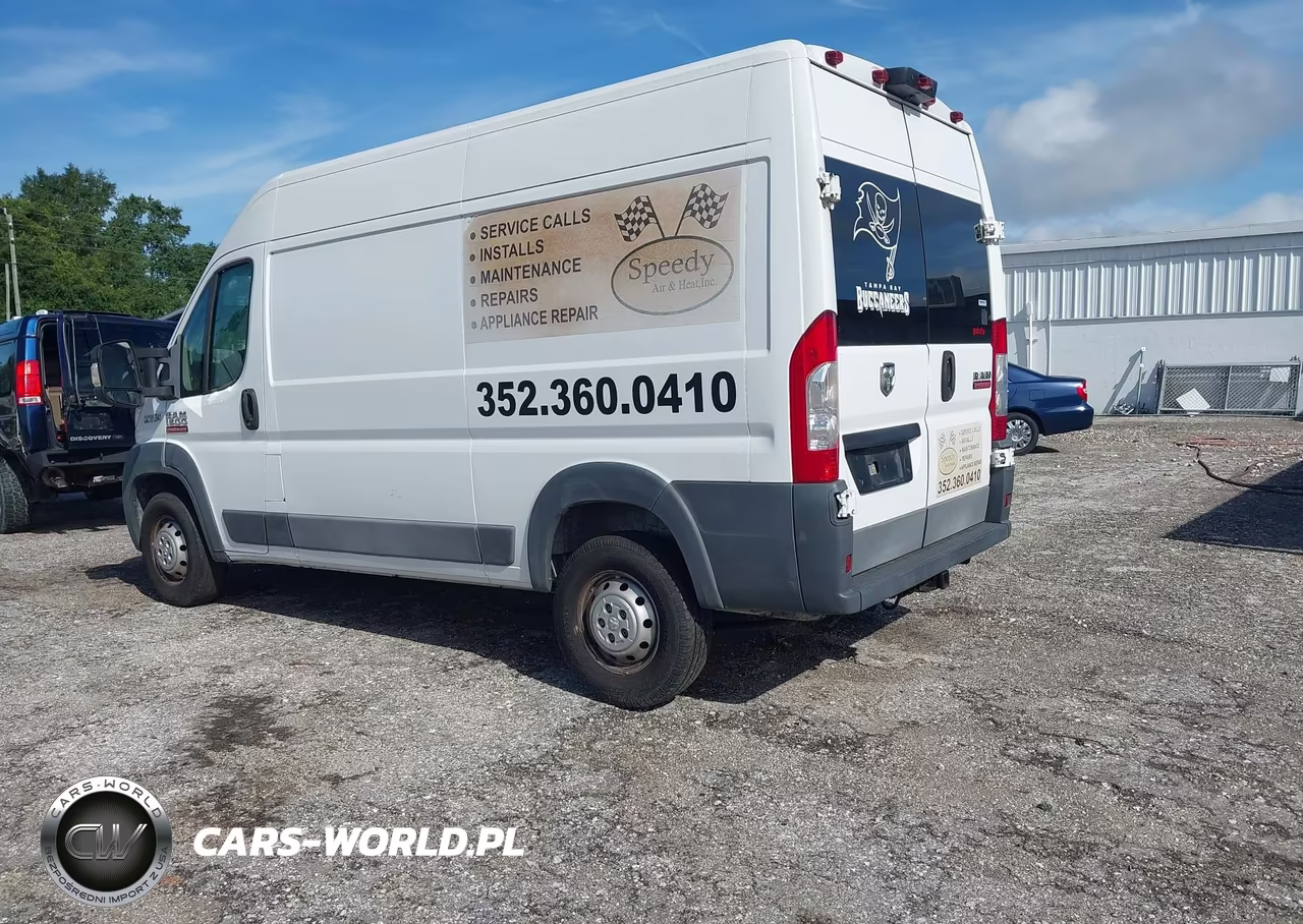 2017 Ram Promaster 1500 High Roof 136 Wb VIN:3C6TRVBG1HE545287 - 3