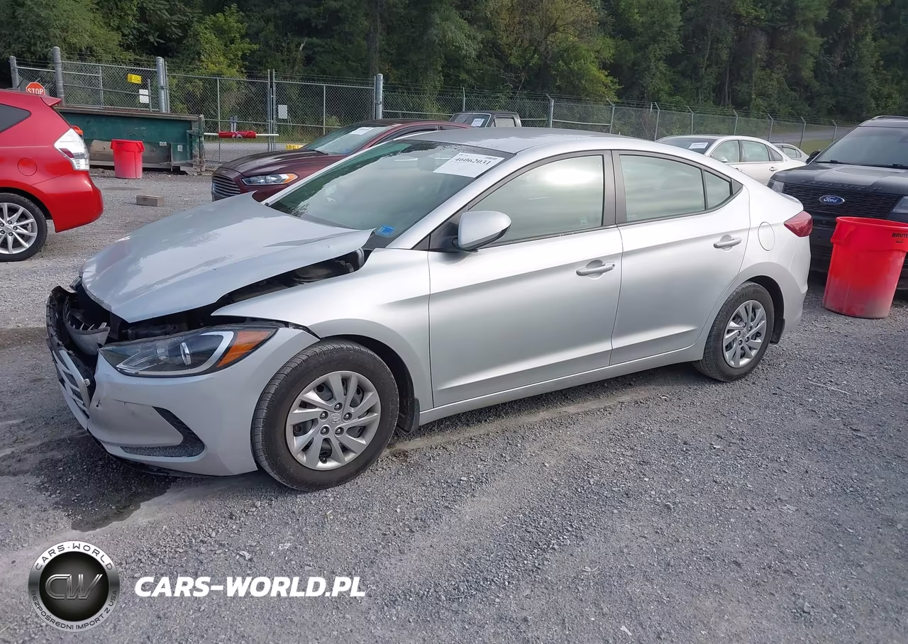 2018 Hyundai Elantra Se VIN:KMHD74LF2JU520548 - 2