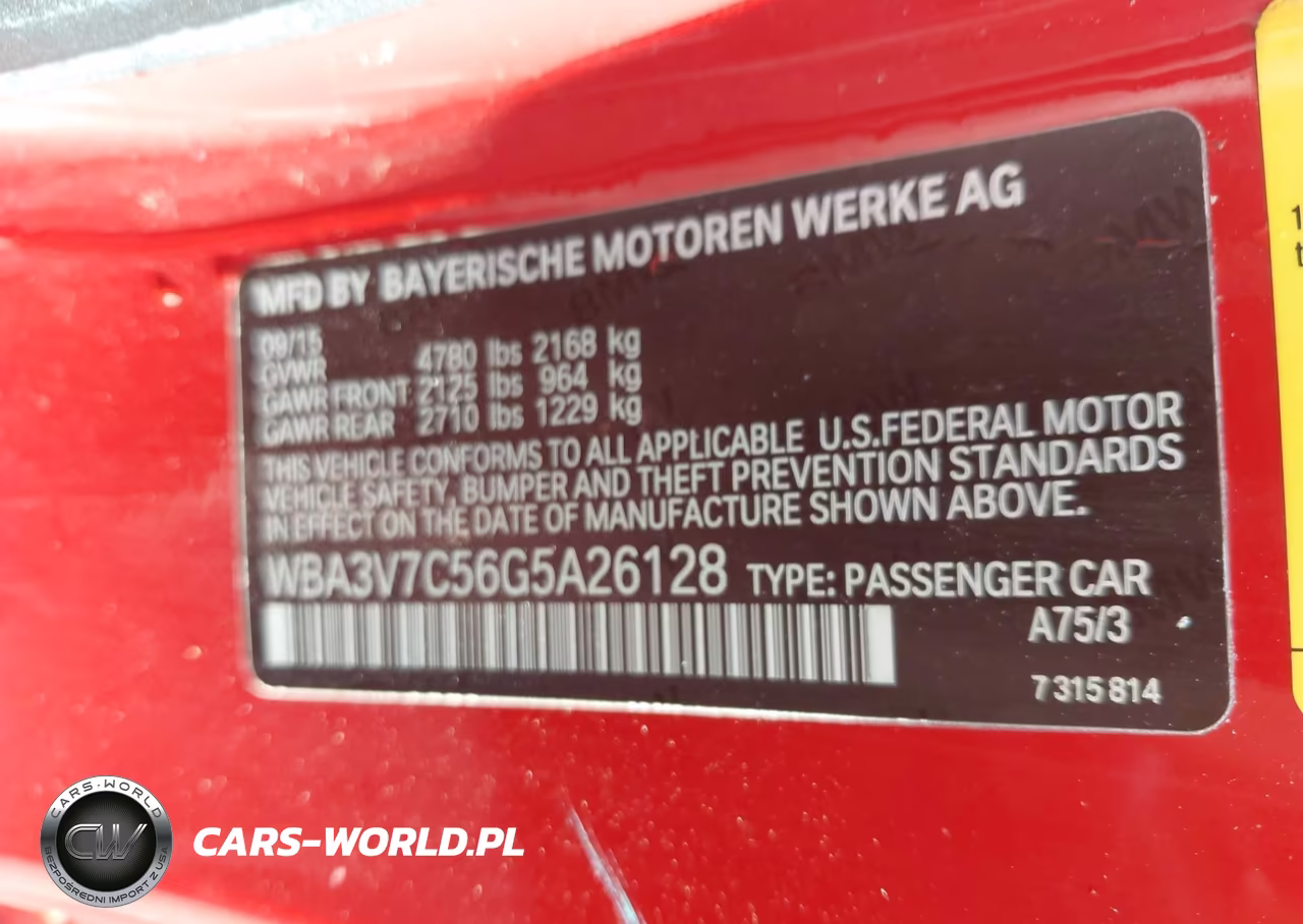 2016 BMW 428I VIN:WBA3V7C56G5A26128 - 9