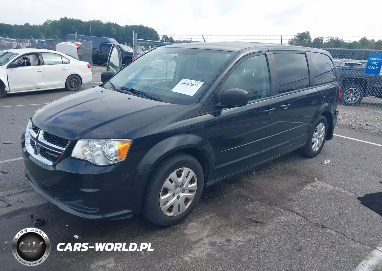 2017 Dodge Grand Caravan Se VIN:2C4RDGBG2HR780325 - 2