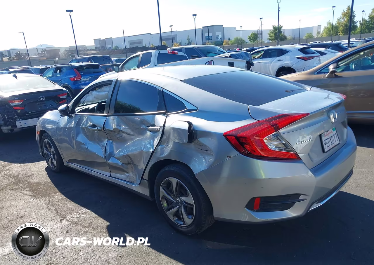 2020 Honda Civic Lx VIN:19XFC2F63LE213688 - 15