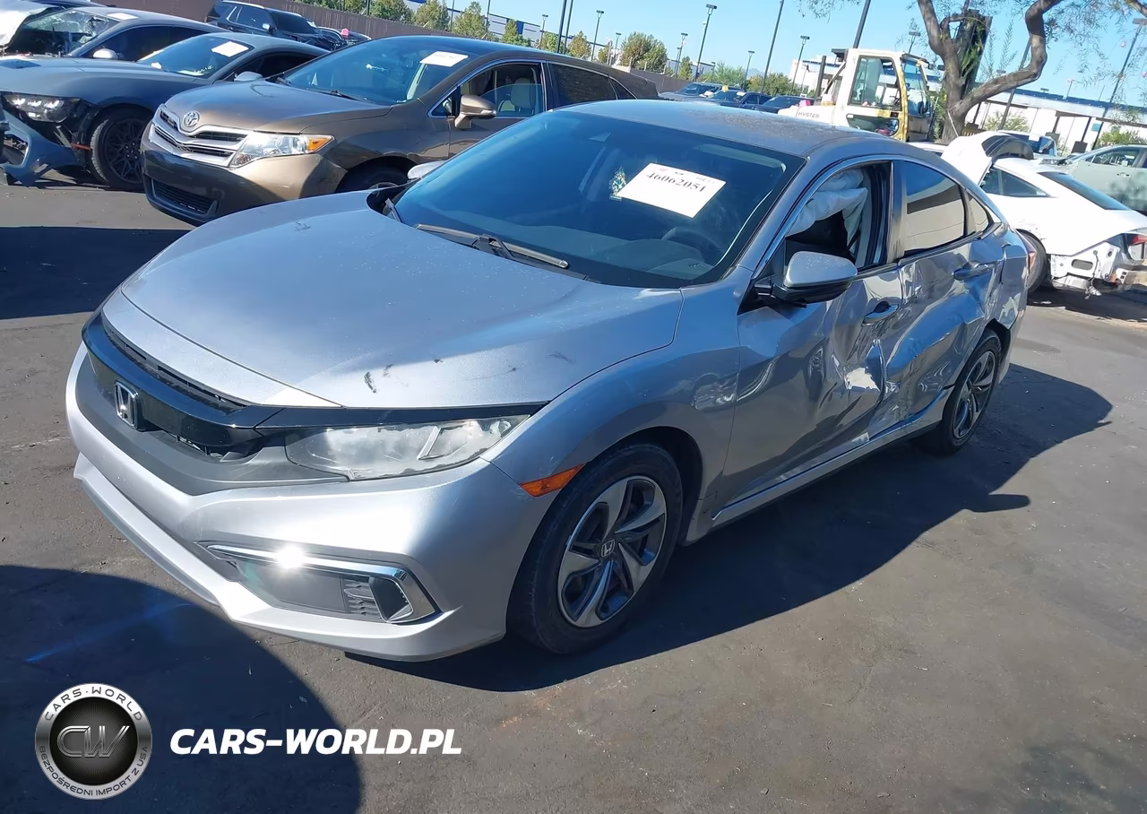 2020 Honda Civic Lx VIN:19XFC2F63LE213688 - 2