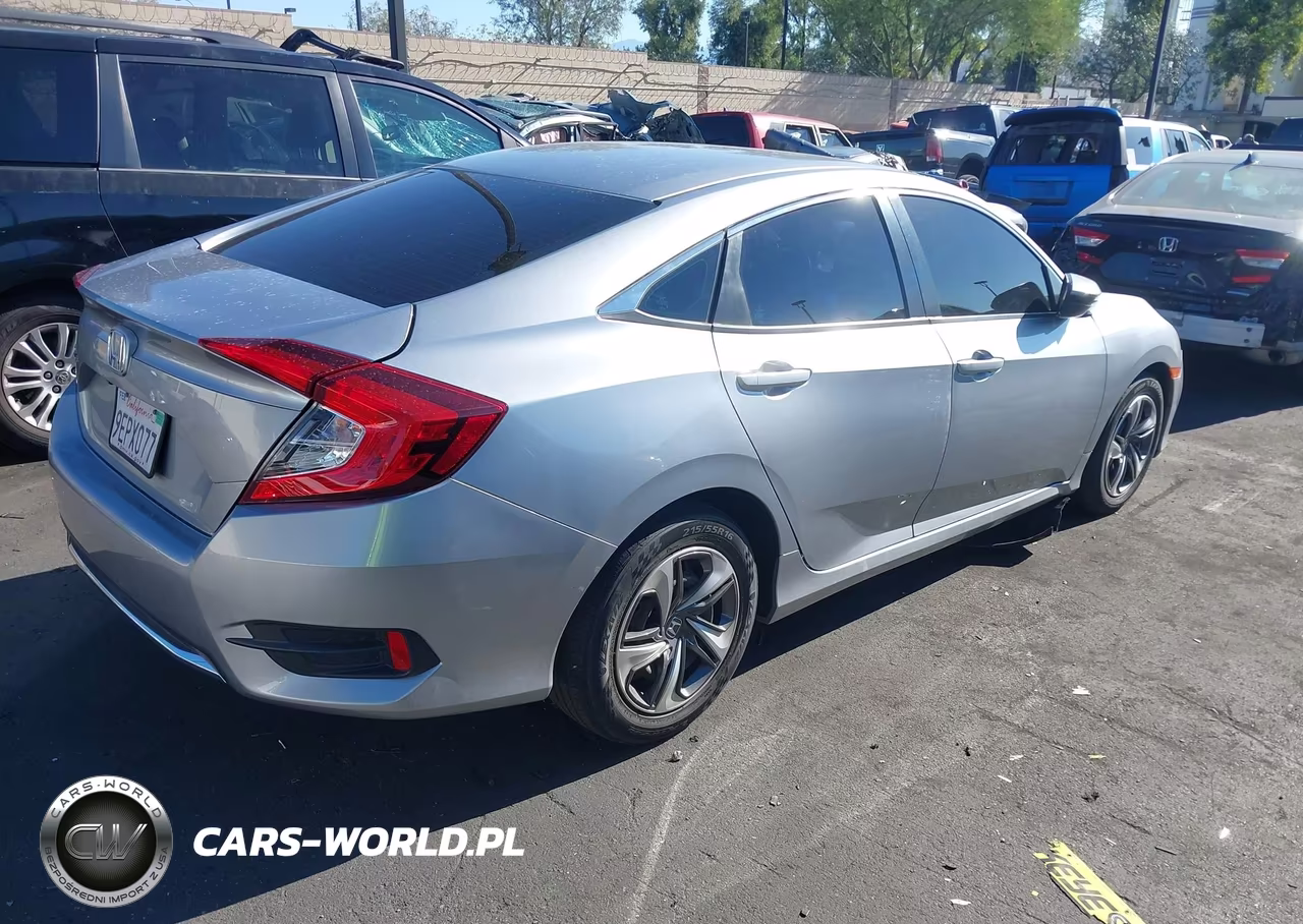 2020 Honda Civic Lx VIN:19XFC2F63LE213688 - 4