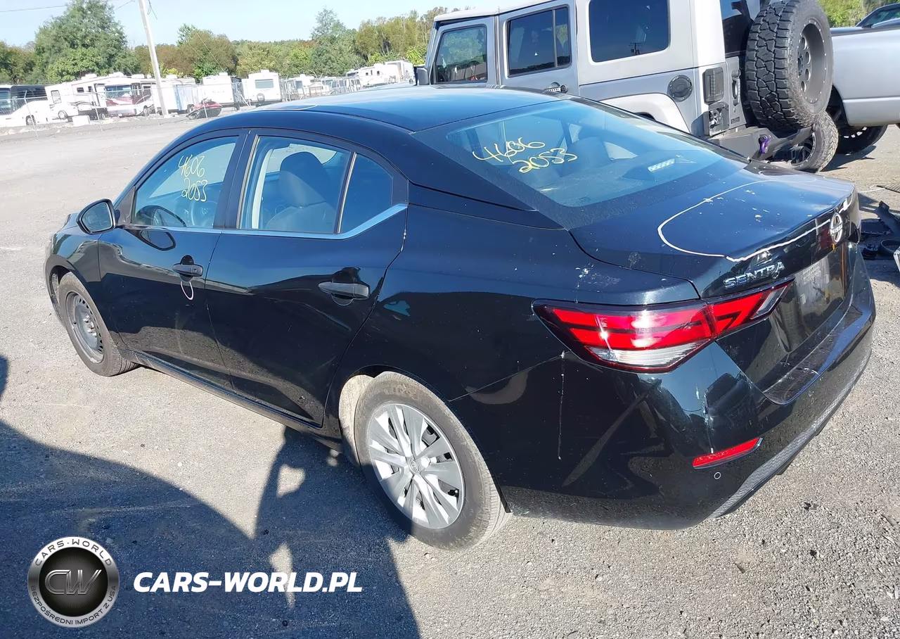 2025 Nissan Sentra S VIN:3N1AB8BV4SY305406 - 3