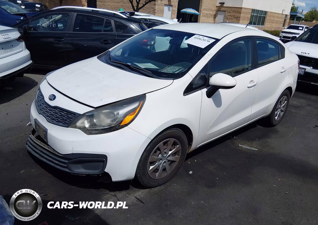 2015 Kia Rio Lx VIN:KNADM4A37F6502819 - 2
