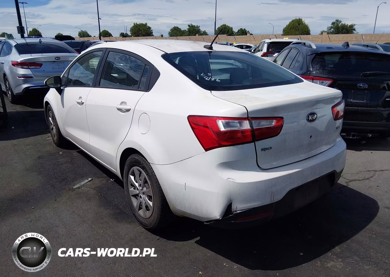 2015 Kia Rio Lx VIN:KNADM4A37F6502819 - 3