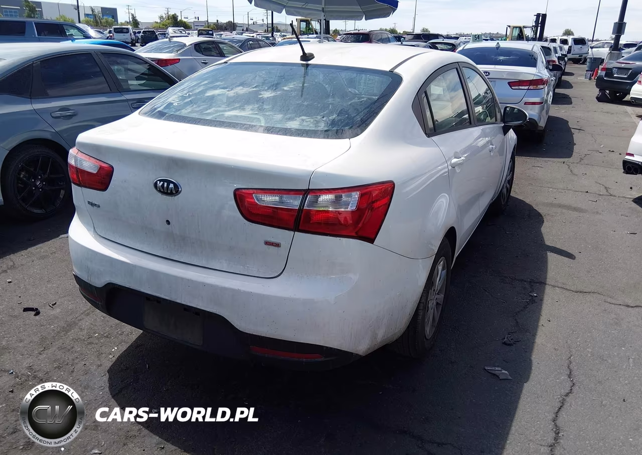 2015 Kia Rio Lx VIN:KNADM4A37F6502819 - 4