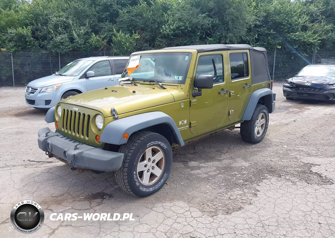 2008 Jeep Wrangler Unlimited X VIN:1J4GA39188L559292 - 2