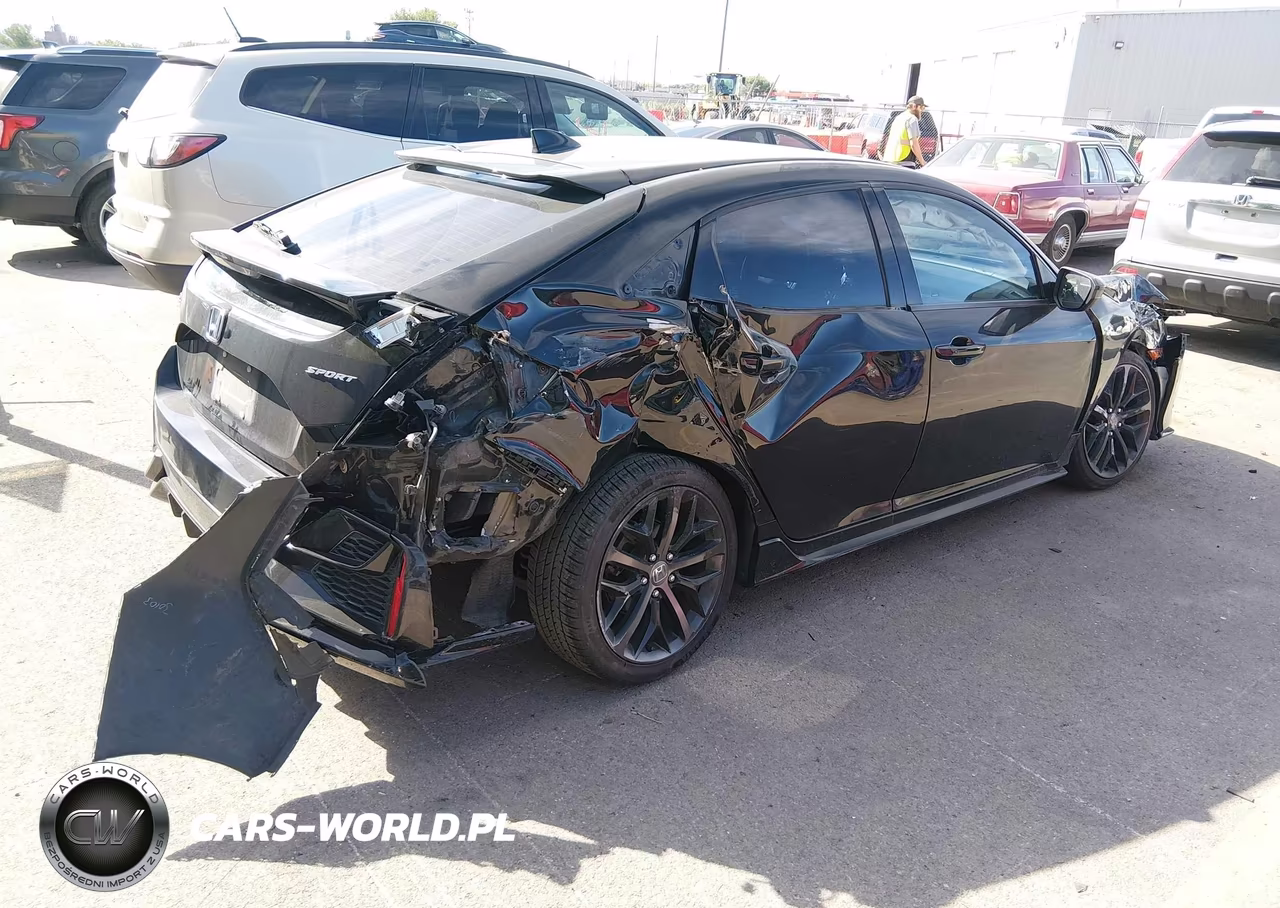2020 Honda Civic Sport VIN:SHHFK7H40LU413318 - 4
