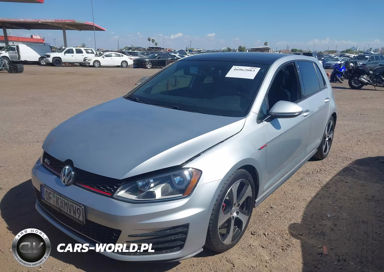 2015 Volkswagen Golf Gti 2.0T Autobahn 4-Door VIN:3VW4T7AU9FM019314 - 2