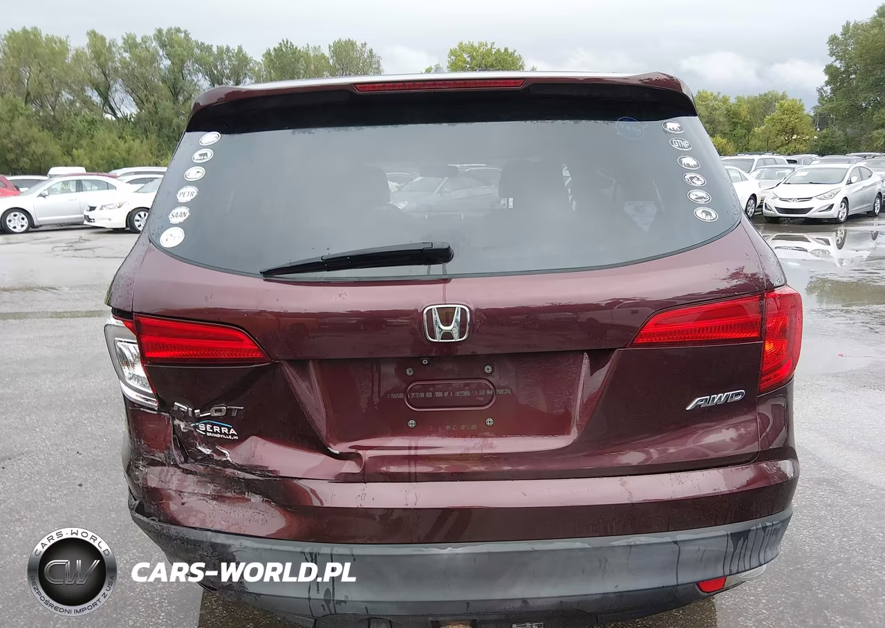 2016 Honda Pilot Ex-L VIN:5FNYF6H57GB100564 - 16