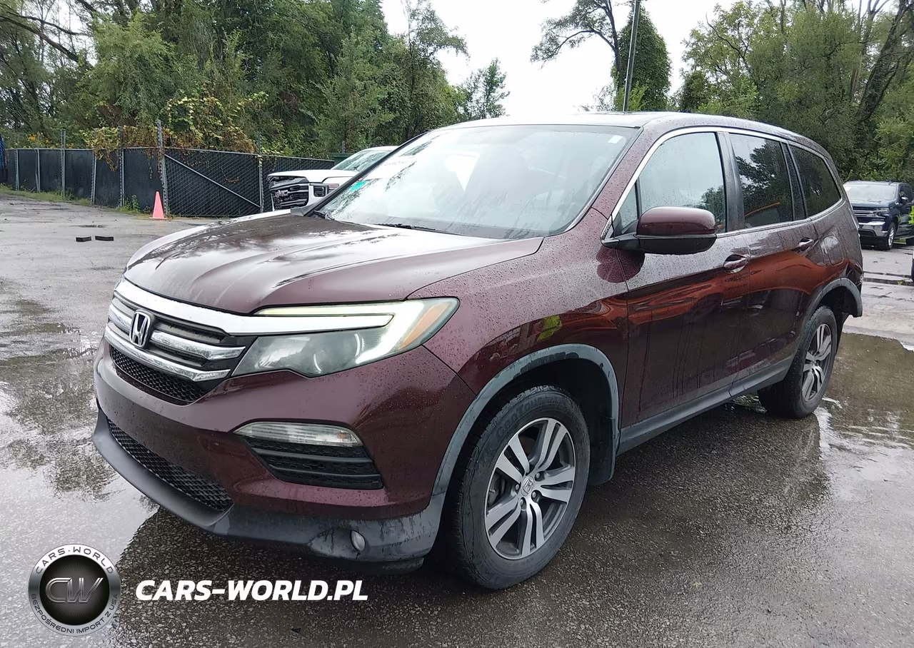 2016 Honda Pilot Ex-L VIN:5FNYF6H57GB100564 - 2