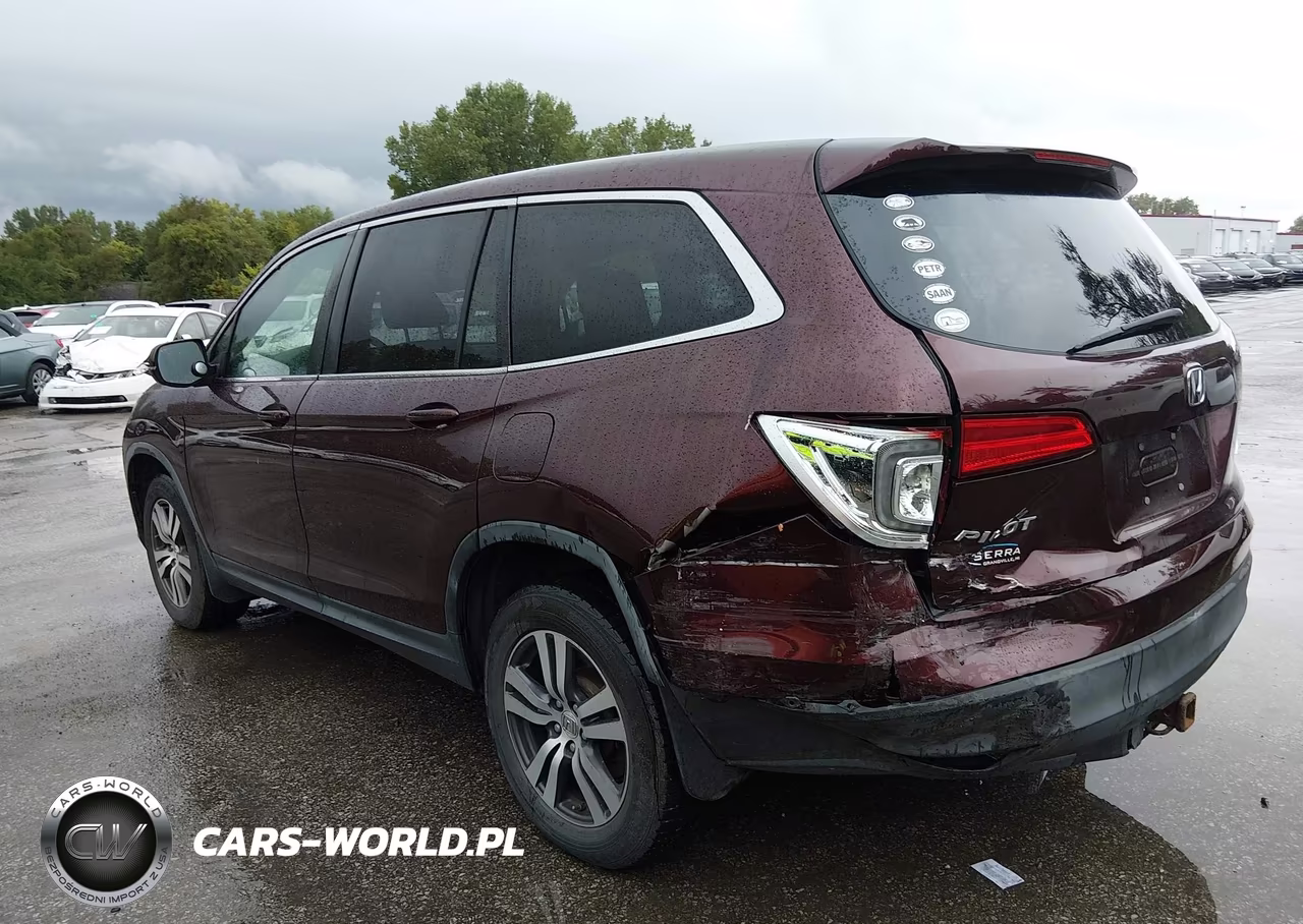 2016 Honda Pilot Ex-L VIN:5FNYF6H57GB100564 - 3