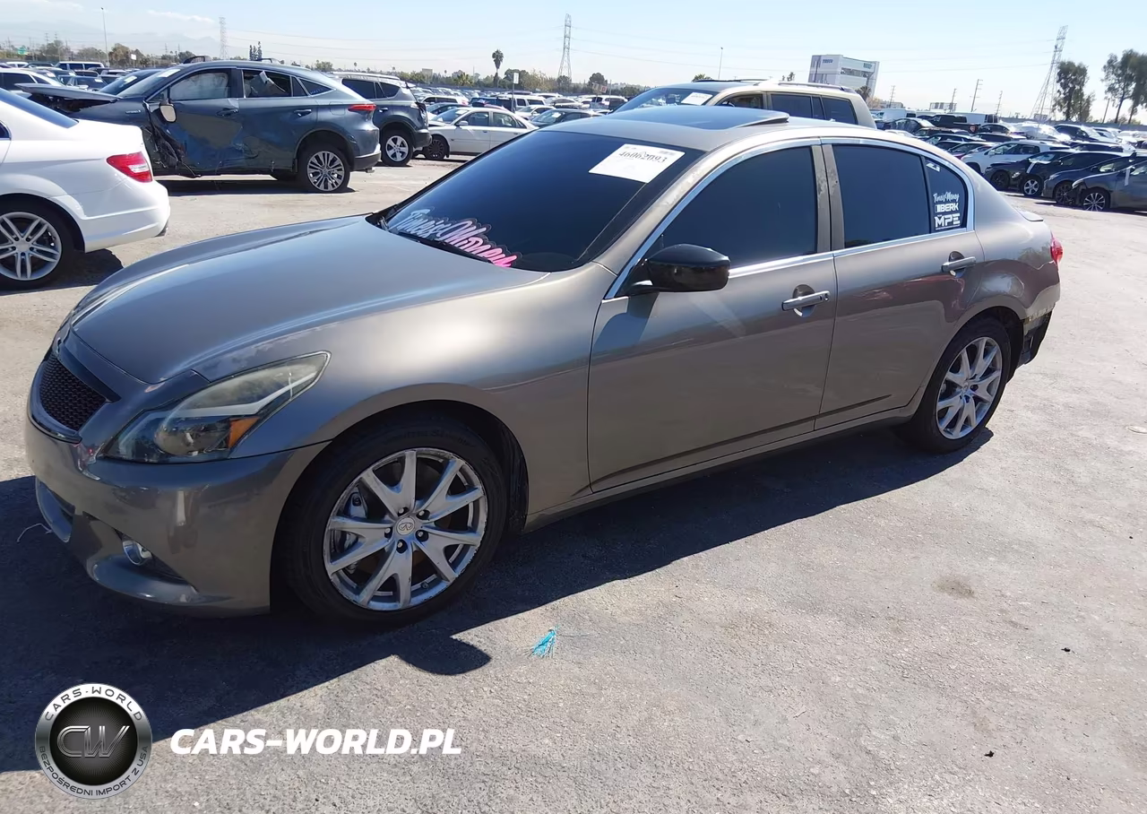 2013 Infiniti G37 Journey VIN:JN1CV6AP8DM300609 - 2
