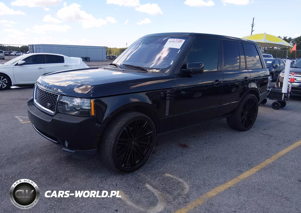 2012 Land Rover Range Rover Hse VIN:SALMF1D40CA378345 - 2