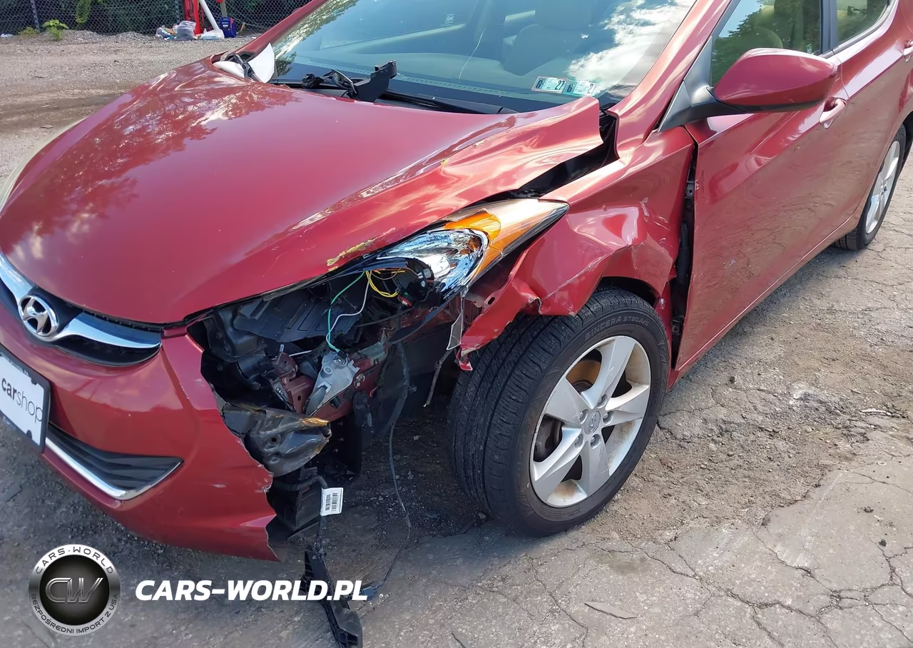 2013 Hyundai Elantra Gls VIN:5NPDH4AE6DH249021 - 6