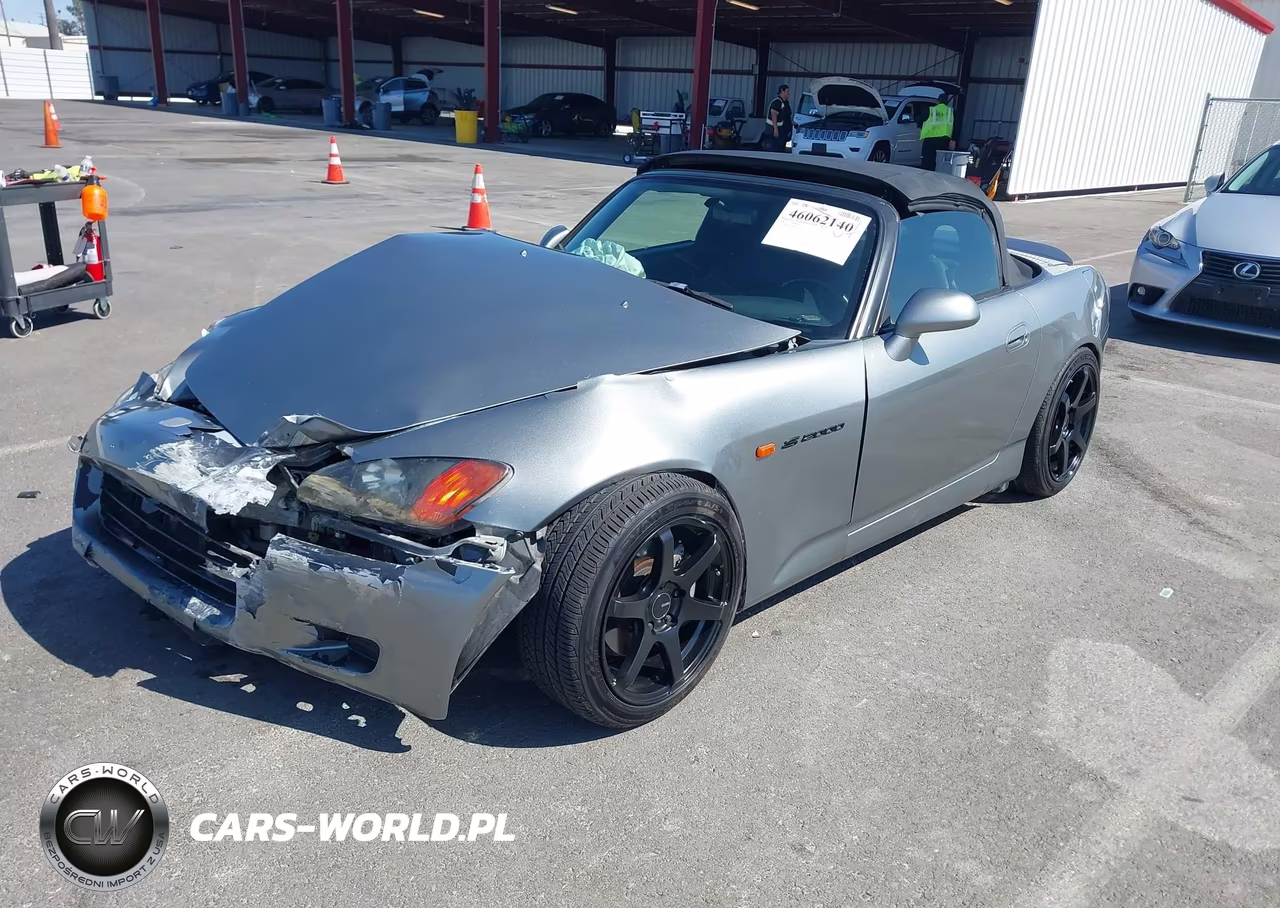 2000 Honda S2000 VIN:JHMAP1141YT800144 - 2
