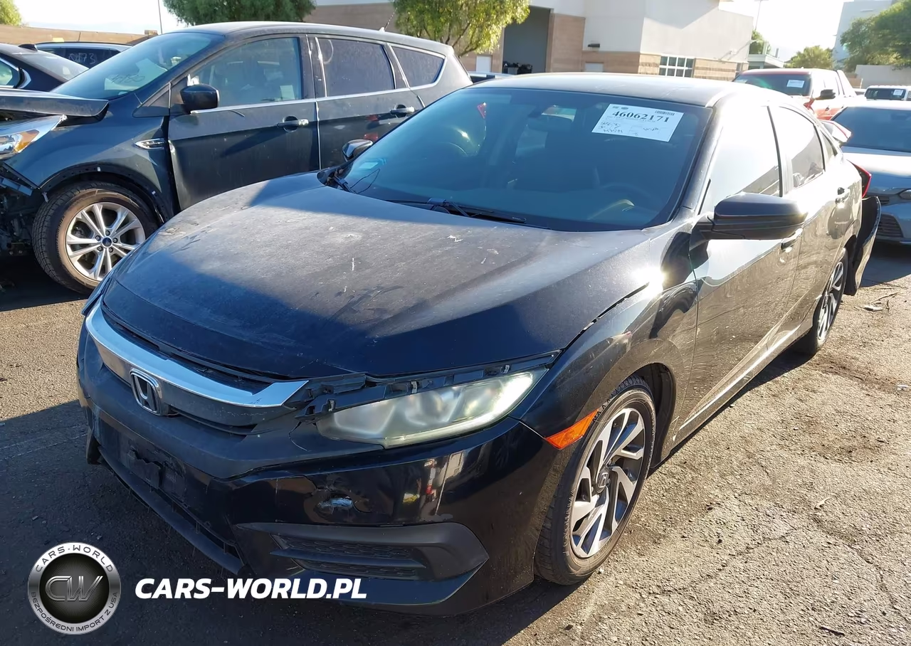 2016 Honda Civic Ex VIN:2HGFC2F71GH552356 - 2