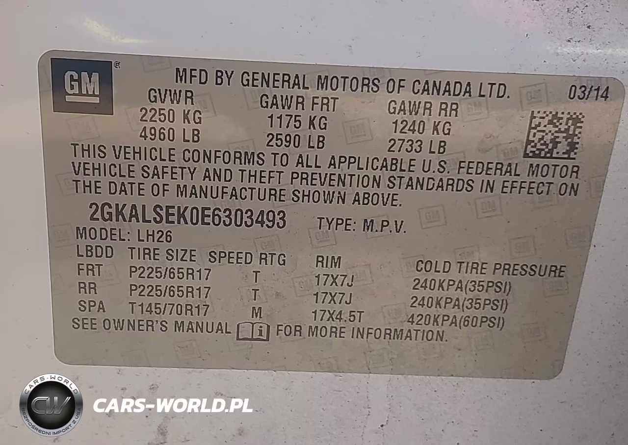 2014 GMC Terrain Slt-1 VIN:2GKALSEK0E6303493 - 9