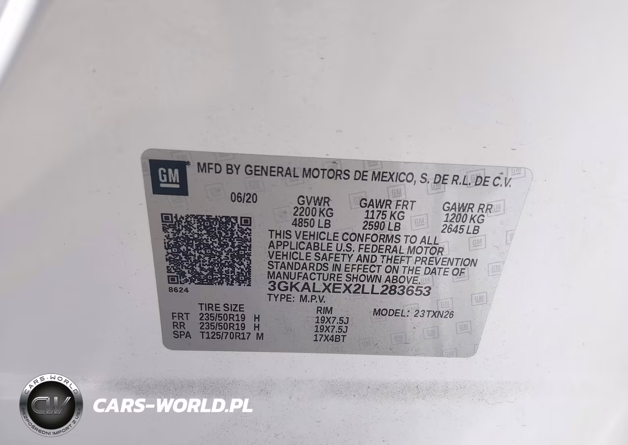 2020 GMC Terrain Awd Denali VIN:3GKALXEX2LL283653 - 9