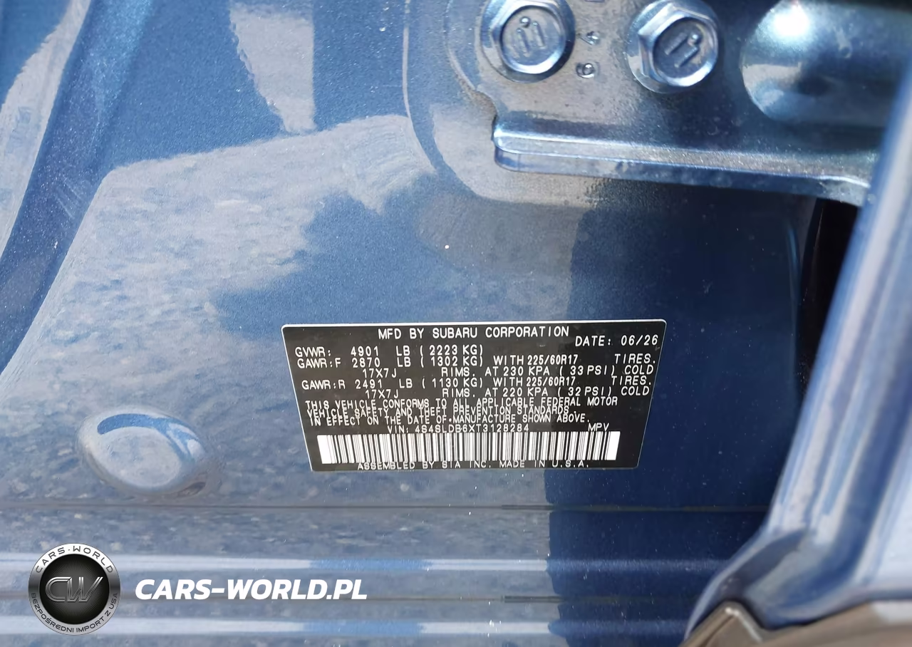 2026 Subaru Forester Premium VIN:4S4SLDB6XT3128284 - 9