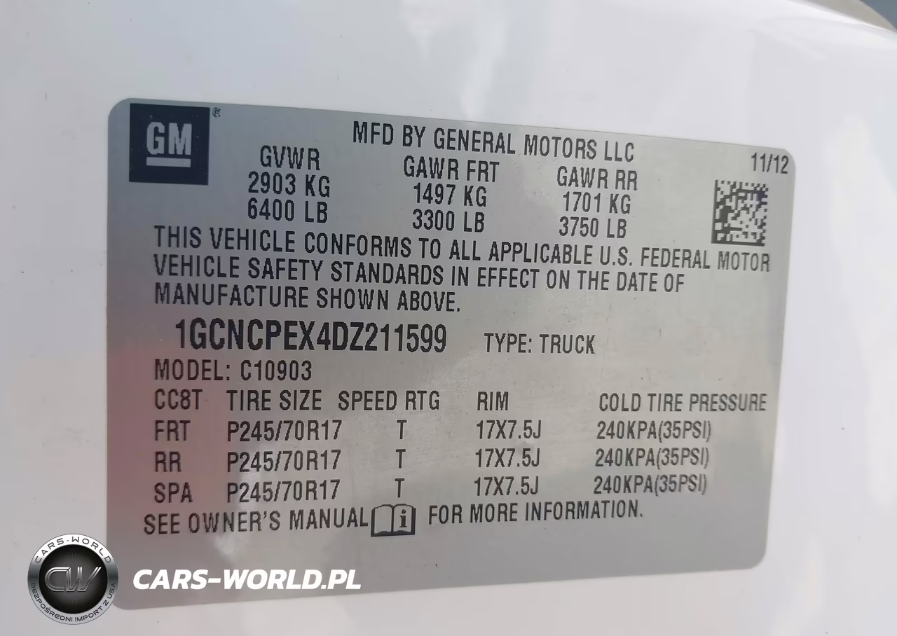 2013 Chevrolet Silverado 1500 Work Truck VIN:1GCNCPEX4DZ211599 - 9