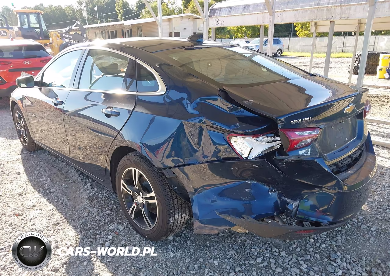 2020 Chevrolet Malibu Fwd Lt VIN:1G1ZD5ST1LF009591 - 3