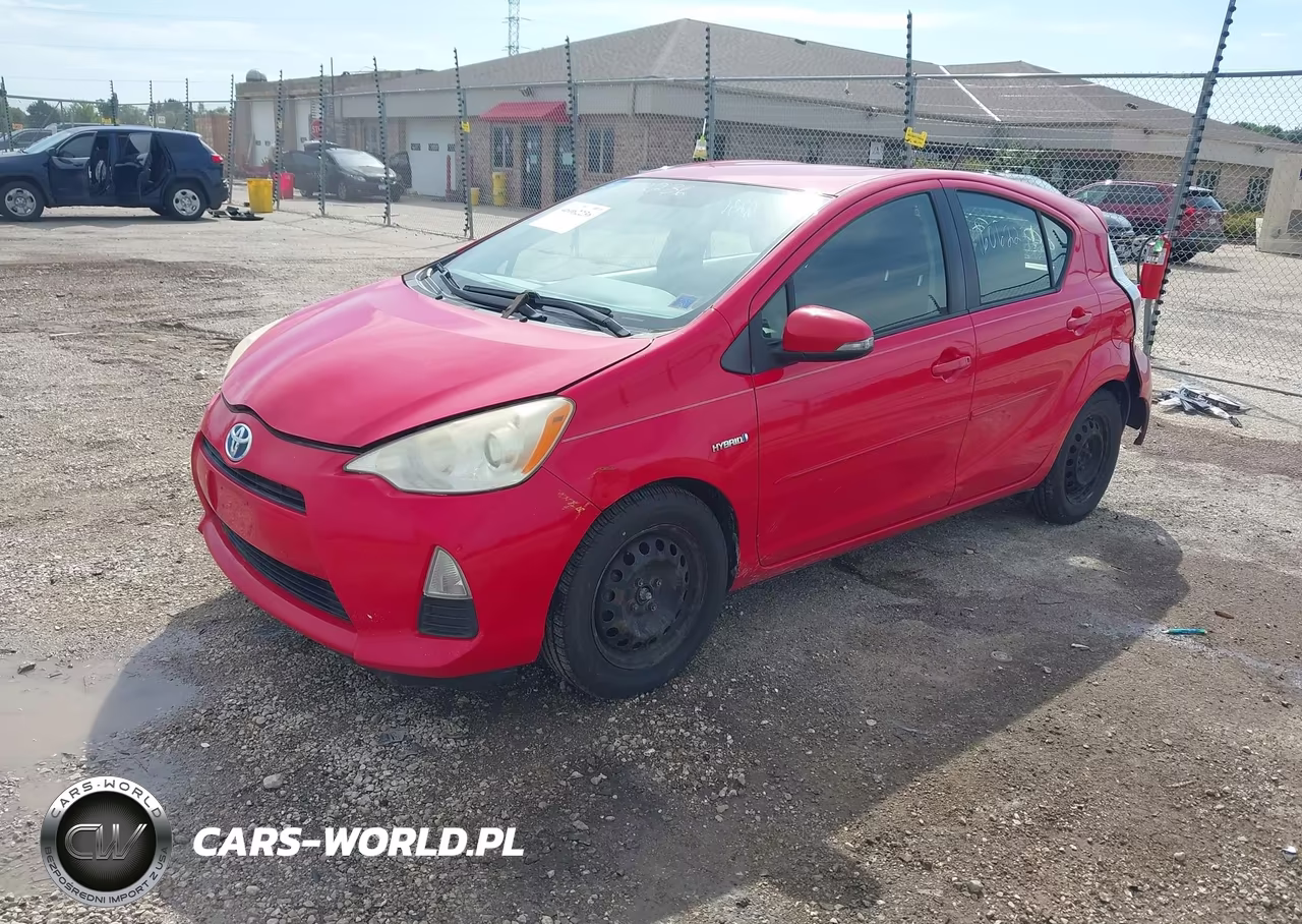 2013 Toyota Prius C Two VIN:JTDKDTB33D1049232 - 2
