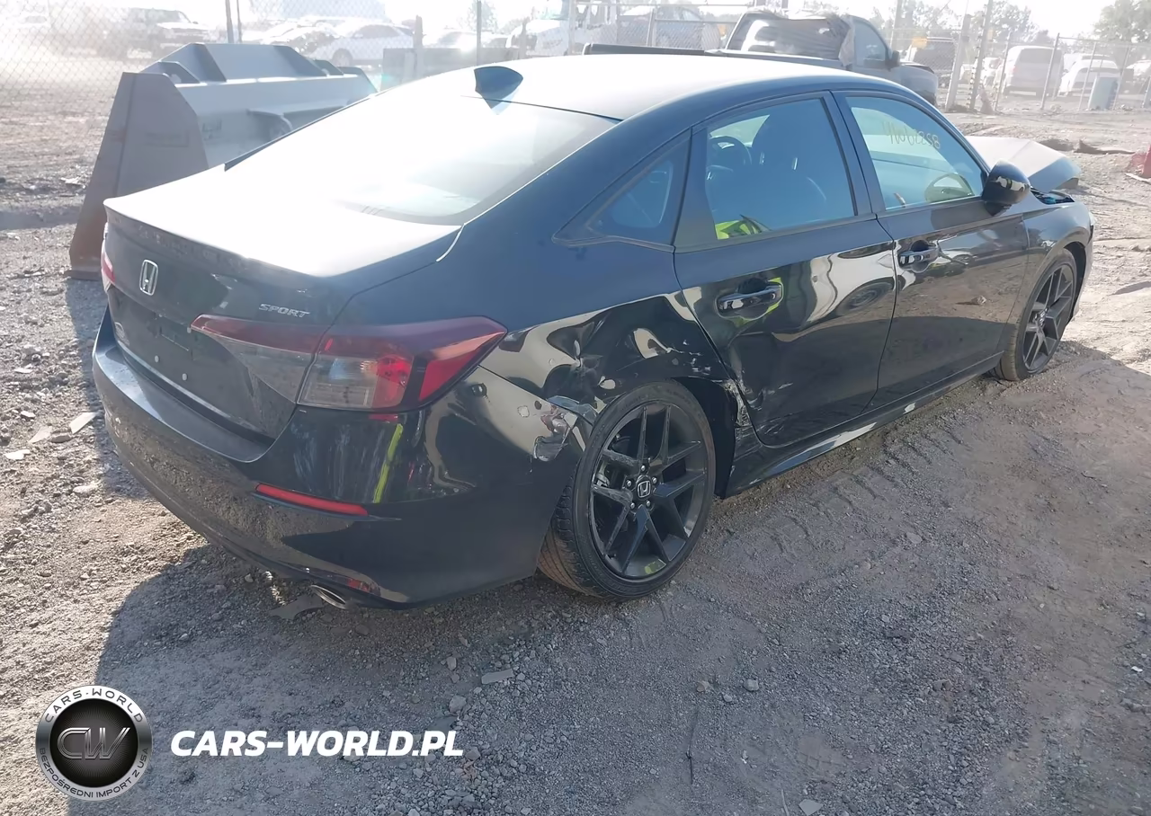 2025 Honda Civic Sport VIN:2HGFE2F54SH511785 - 4