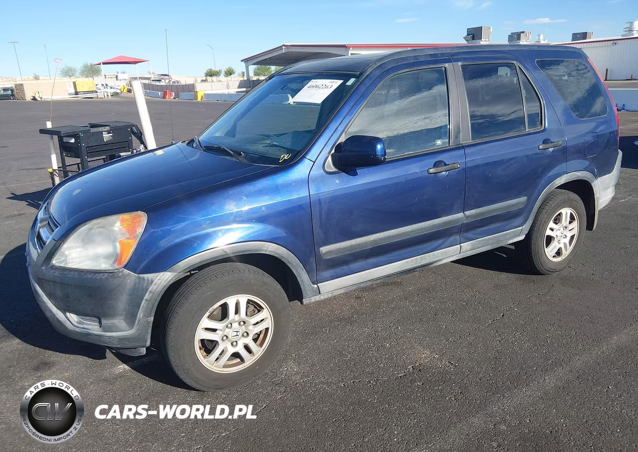 2002 Honda Cr-V Ex VIN:JHLRD78852C093214 - 2