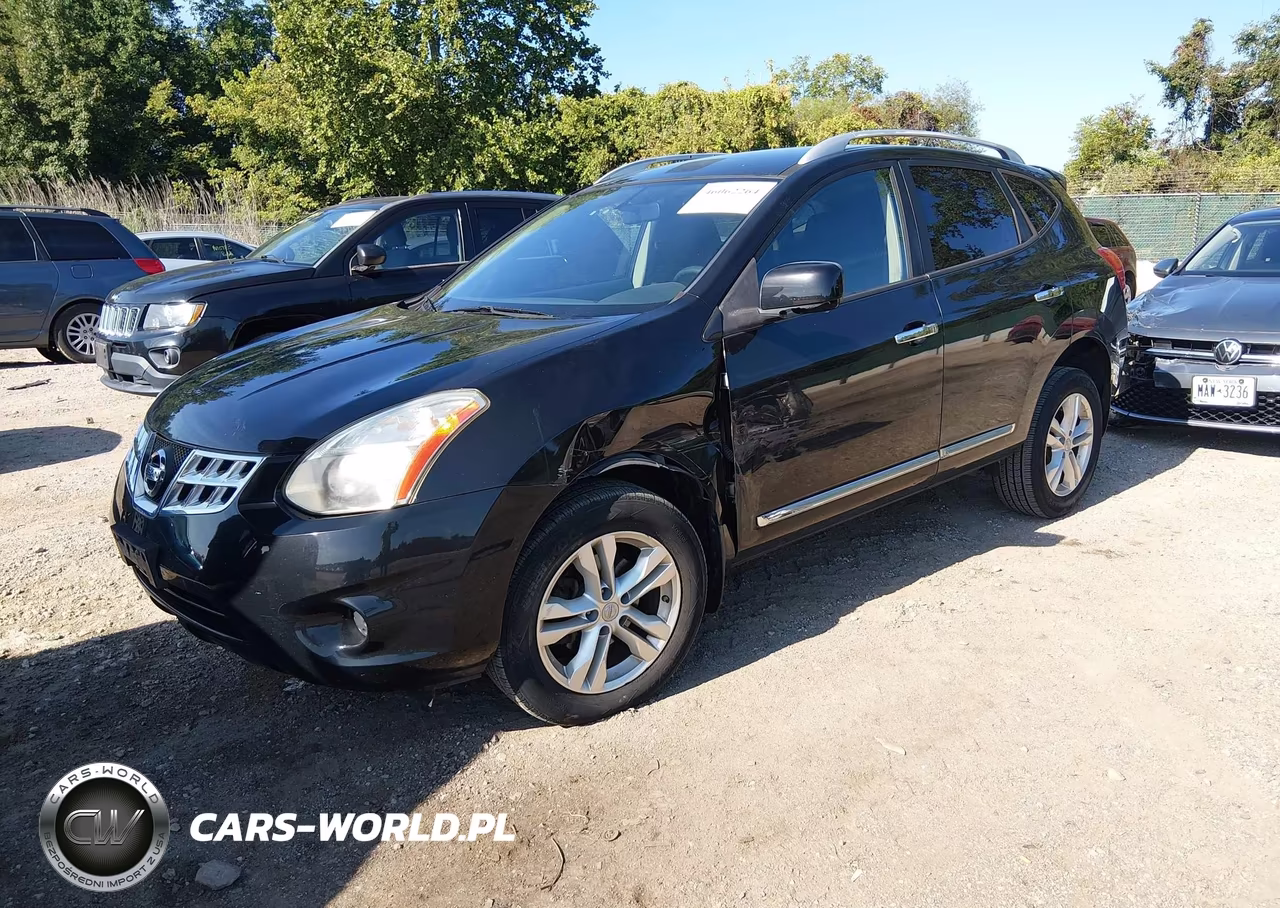 2013 Nissan Rogue Sv VIN:JN8AS5MV5DW644604 - 2
