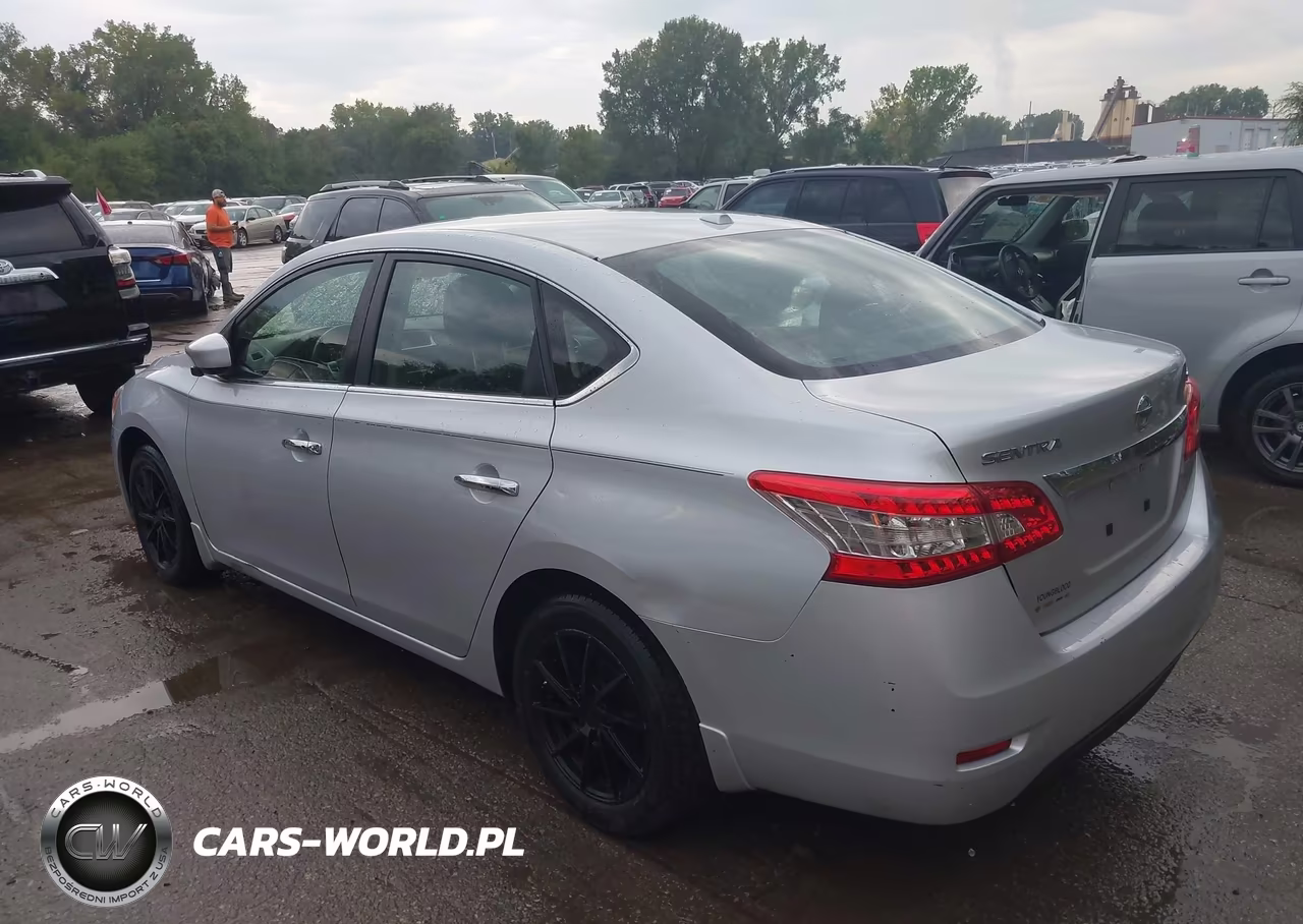 2015 Nissan Sentra Sv VIN:3N1AB7AP5FL694119 - 3