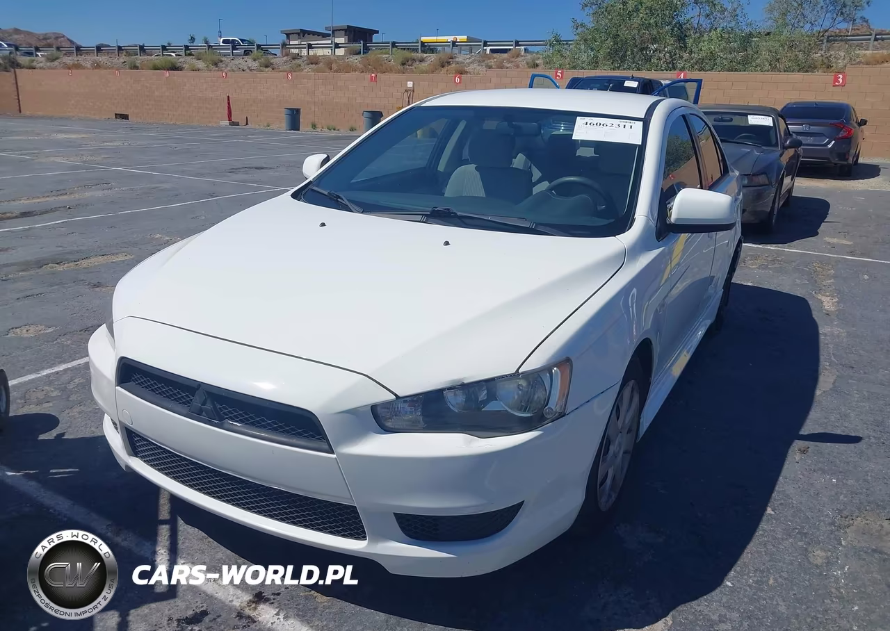 2014 Mitsubishi Lancer Es VIN:JA32U2FU2EU001717 - 2