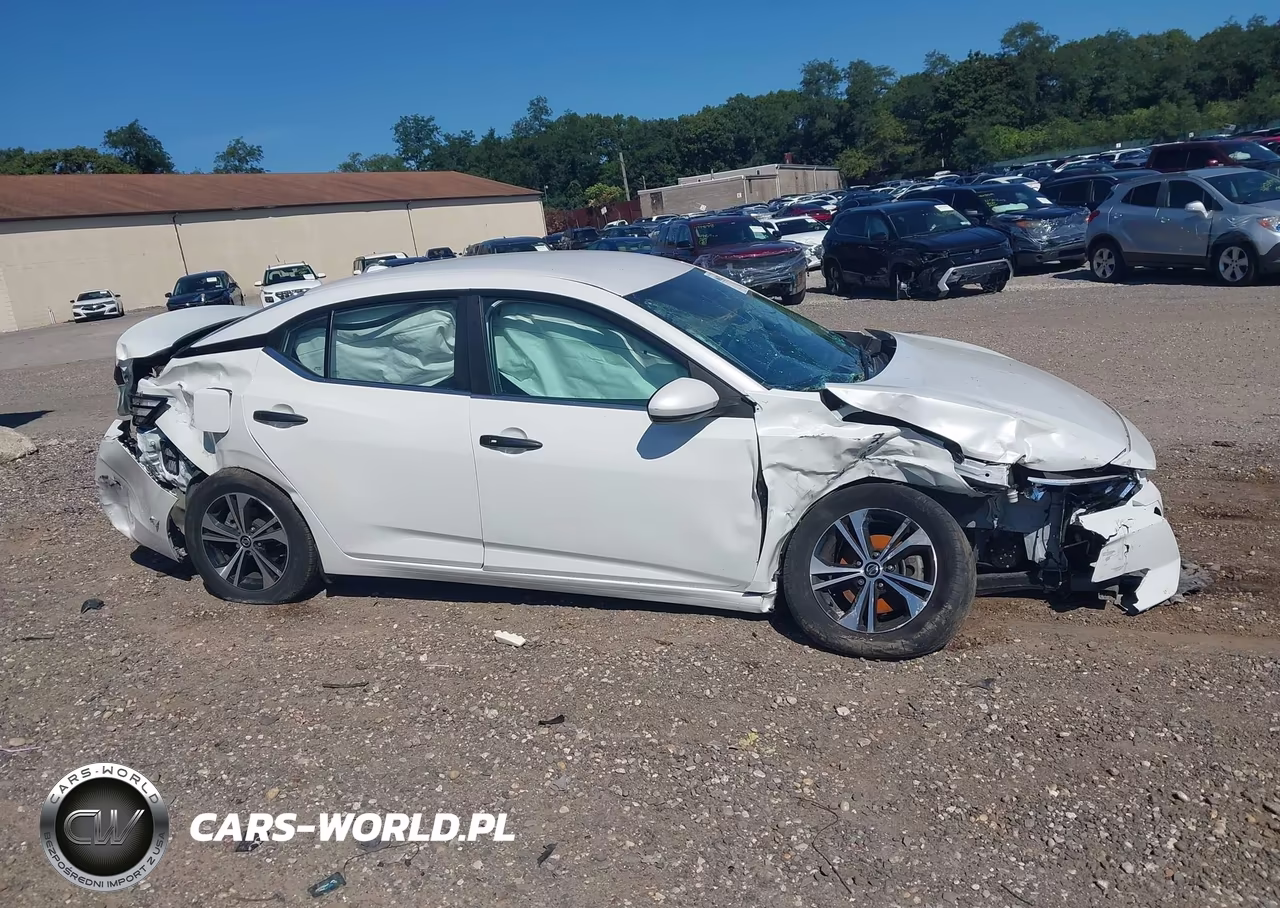 2020 Nissan Sentra Sv Xtronic Cvt VIN:3N1AB8CV8LY206281 - 13