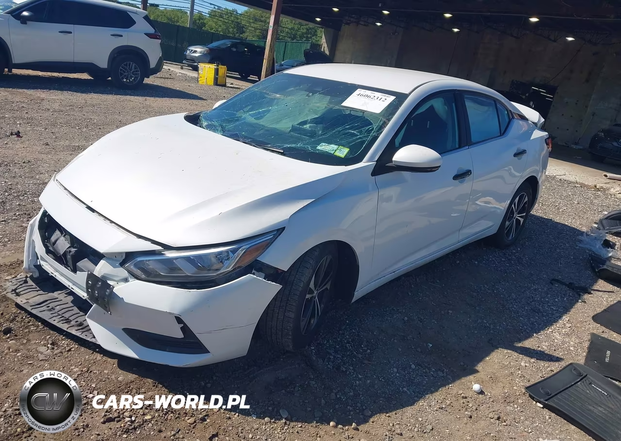 2020 Nissan Sentra Sv Xtronic Cvt VIN:3N1AB8CV8LY206281 - 2