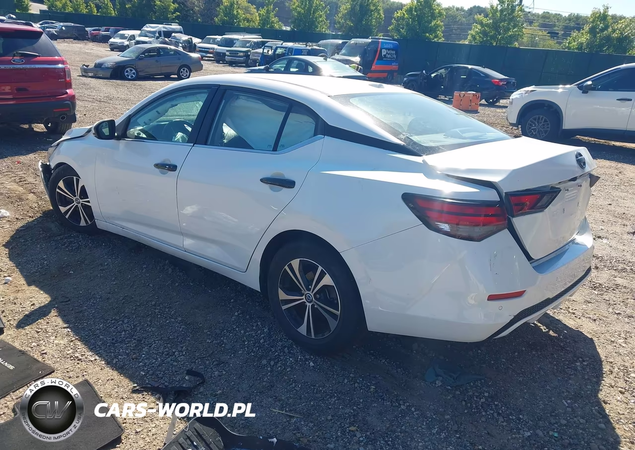 2020 Nissan Sentra Sv Xtronic Cvt VIN:3N1AB8CV8LY206281 - 3