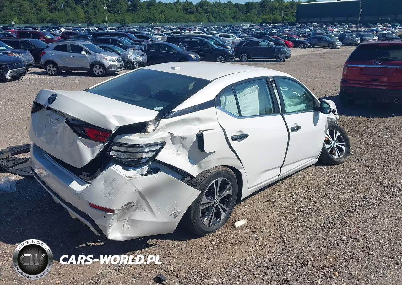 2020 Nissan Sentra Sv Xtronic Cvt VIN:3N1AB8CV8LY206281 - 4