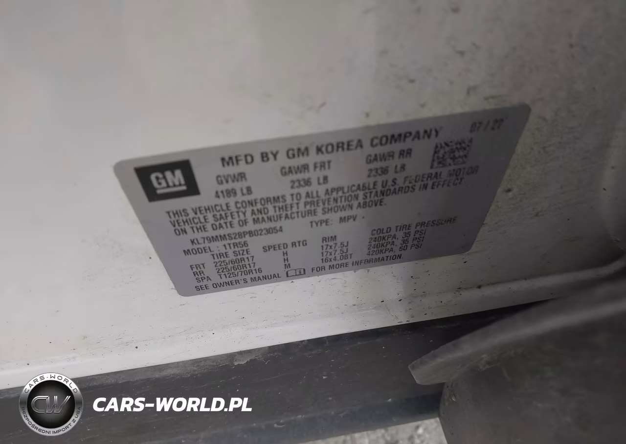 2023 Chevrolet Trailblazer Fwd Ls VIN:KL79MMS28PB023054 - 9